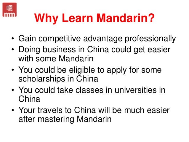 Mandarin Chinese - Intro, How to Learn, and Demystifying