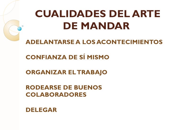 ESCUELA DE COMERCIO Y ADMINISTRACIÓN EL ARTE DE MANDAR AUTOR CHRISTIA…