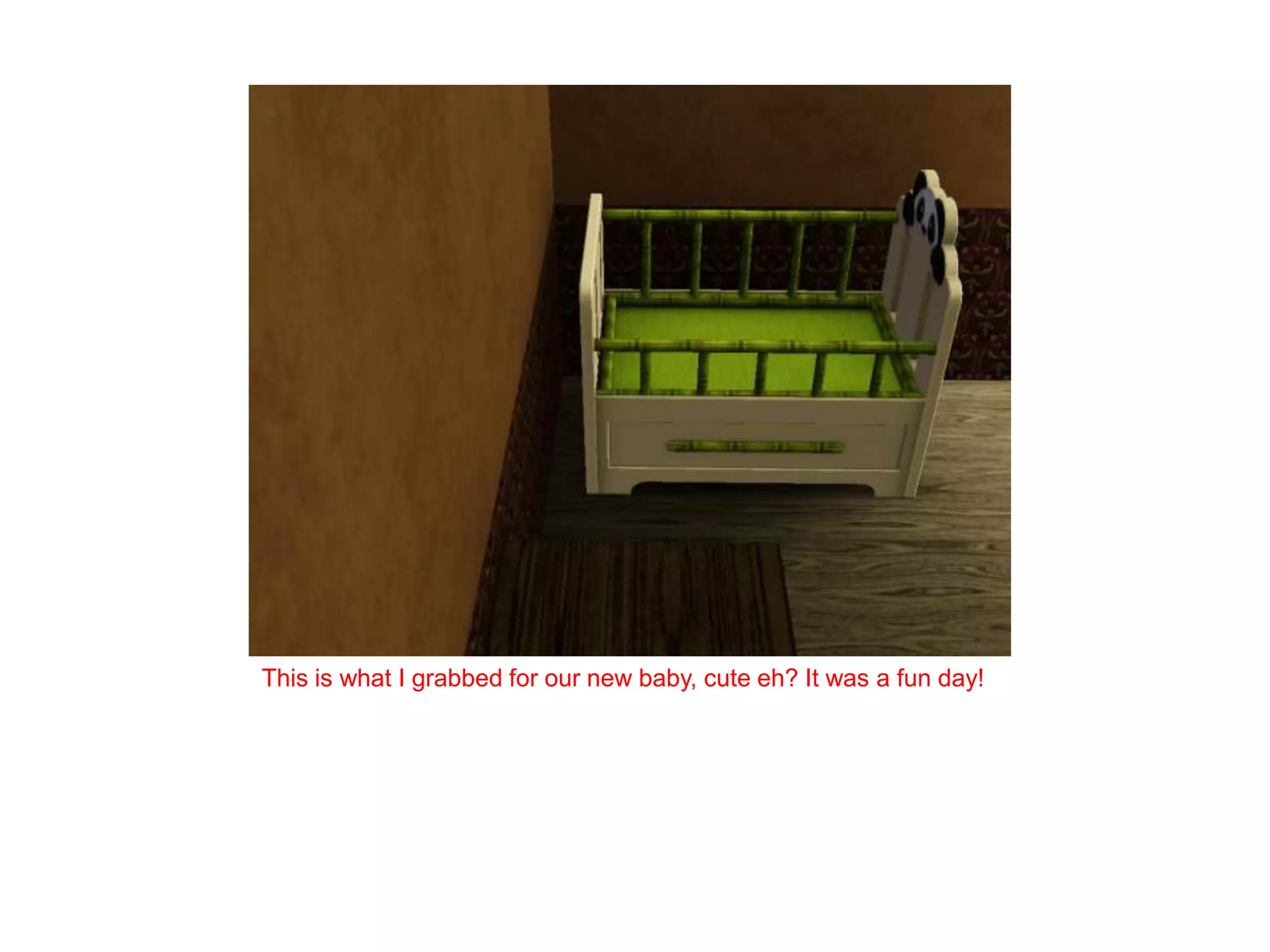 This is what I grabbed for our new baby, cute eh? It was a fun day!