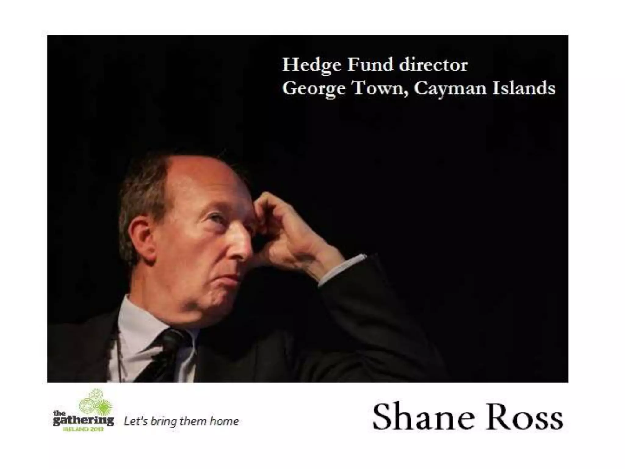 Mandate Training Feb 2014: Ireland and the World of Finance