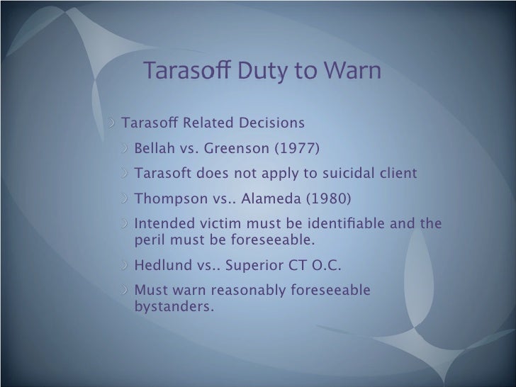mandated reporting lecture presentation tarasoff reporting form