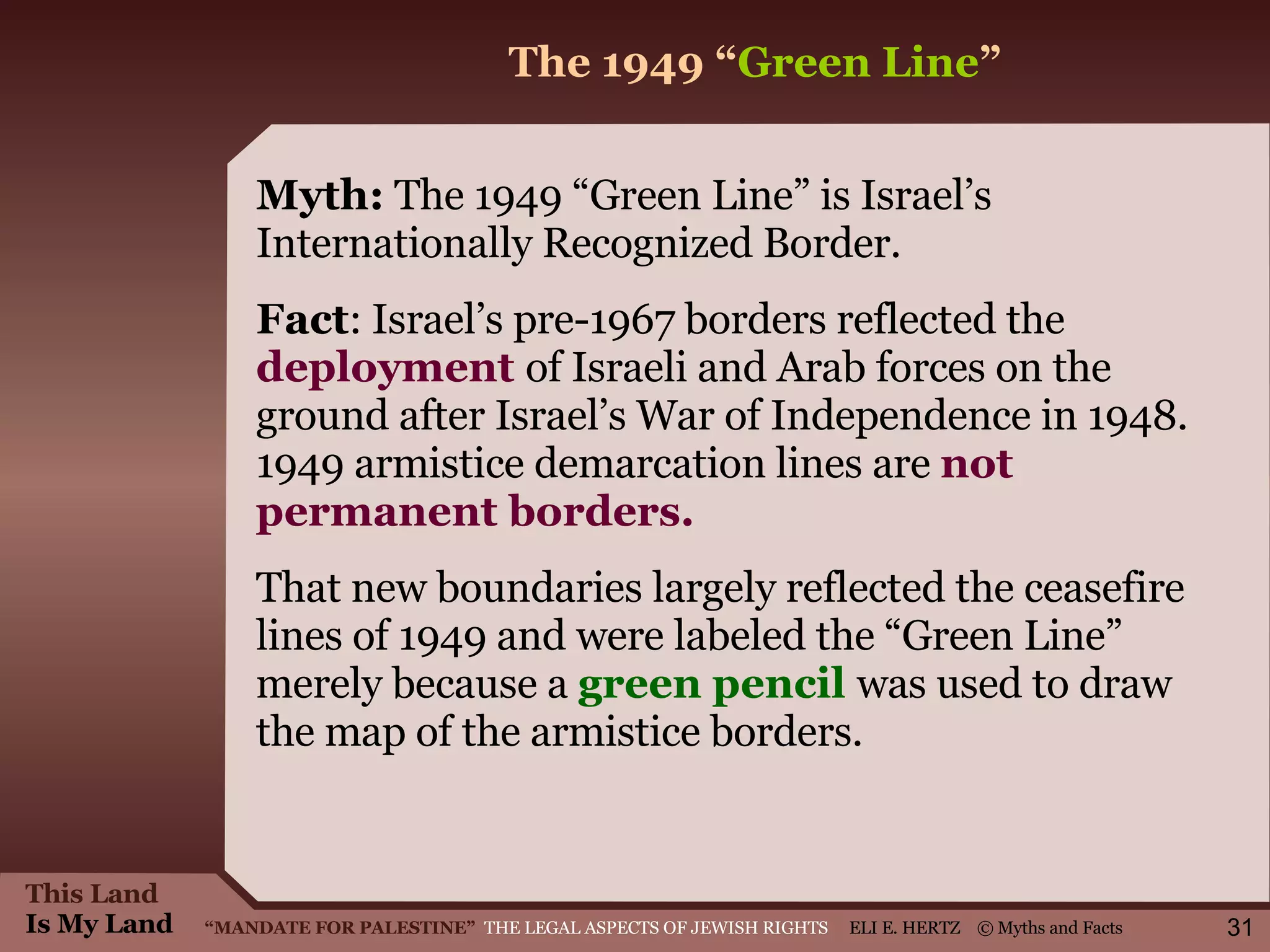 Mandate For Palestine | PPT | Free Download