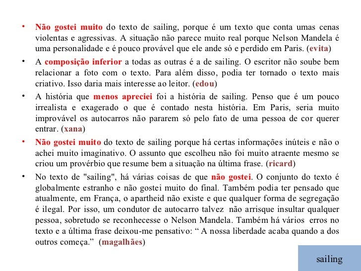 Composição de texto Composição de texto
