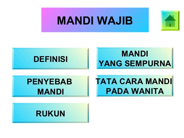 Niat Mandi Harus  Rukun Tata Cara Sunnah  Penyebabnya