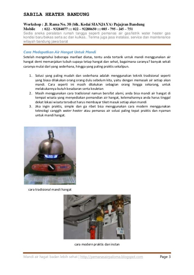 Mandi air hangat badan lebih sehat tips dan manfaat 