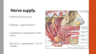 MANDIBULAR FRACTURES MANAGEMENT PROTOCO | PPTX