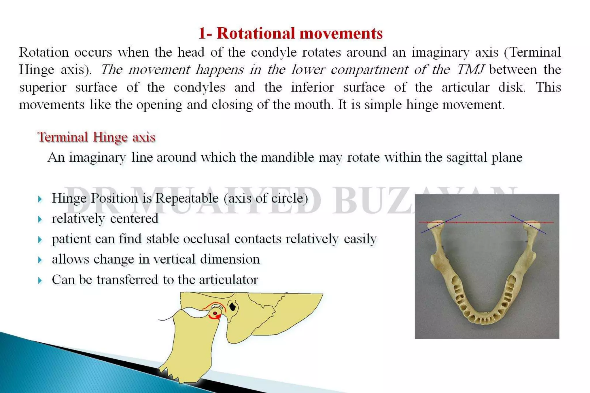 Mandibular movements | PPTX