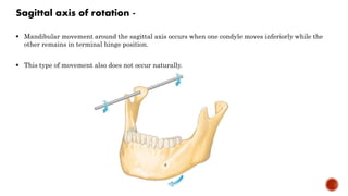 Mandibular movements | PPTX