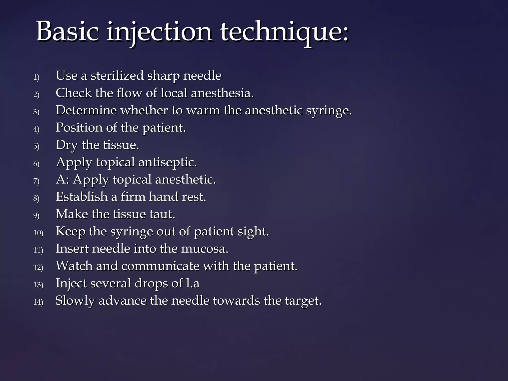 Mandibular block techniques | PPT