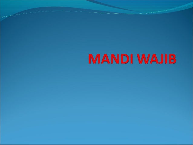 Mandi wajib