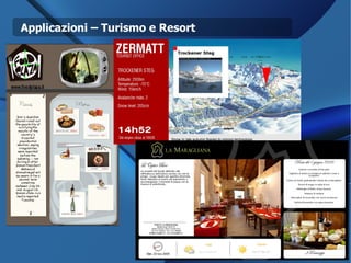 Gli schermi possono essere utilizzati sia all'interno sia all'esterno delle strutture per  comunicare e catturare la clientela . I contenuti  stimolano in modo diverso  i clienti in target al variare dell' orario , della  zona , delle  attività proposte  o di altre  variabili strategiche  per il marketing. DOVE SI UTILIZZA IL DIGITAL SIGNAGE? Media and More Via Santa Giulia 76  - 10124 TORINO    www.mediandmore.it Tel.  0115694594 / 893 – @: info@mediandmore.it 