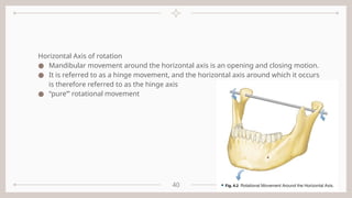 Mandibular movements and the envelope of motion | PPTX