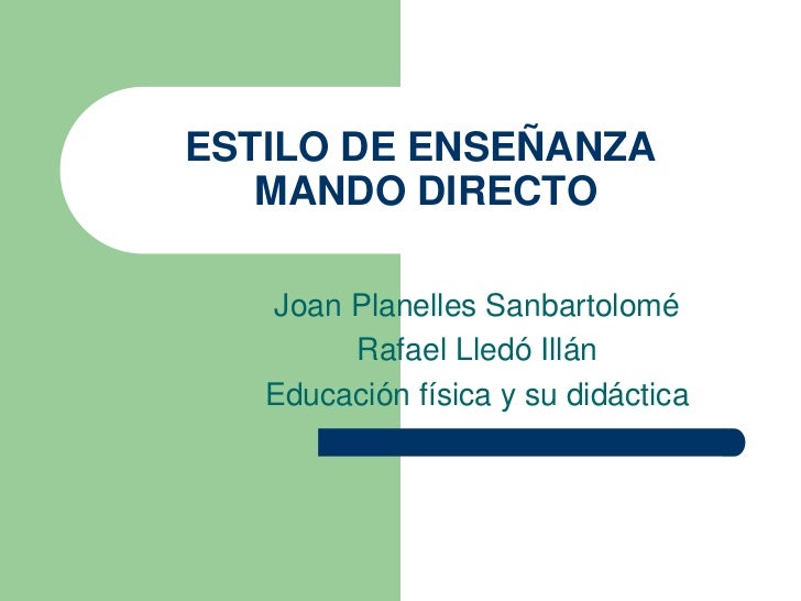 Mando directo
