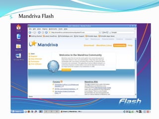 5.   Mandriva Flash
 