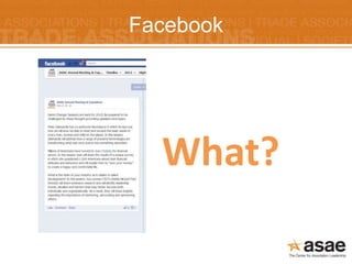 Facebook




  What?
 