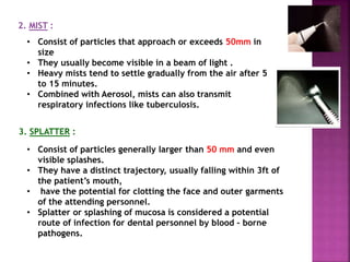 Maneesh seminar- infection control | PPTX