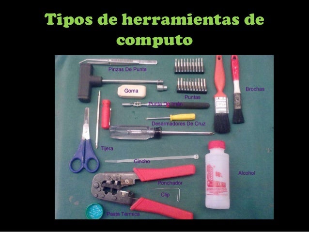 Manejar las herramientas adecuadas para el ensamble del