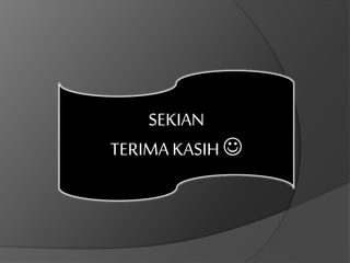 SEKIAN
TERIMA KASIH 
 
