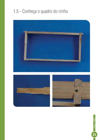 Coleção|SENAR
23
1.5 - Conheça o quadro do ninho
 