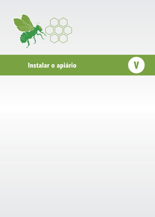 Instalar o apiário V
 