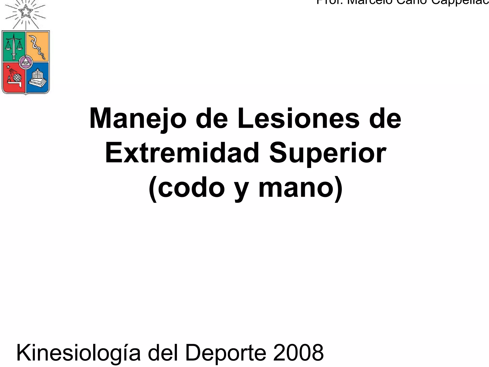 Manejo De Lesiones de EESS 2
