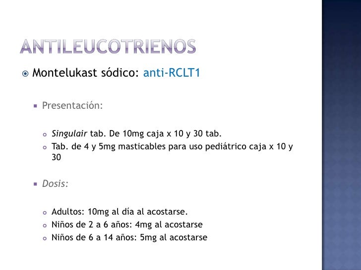 montelukast 4mg pediatrico dosis montelukast 4mg pediatrico dosis