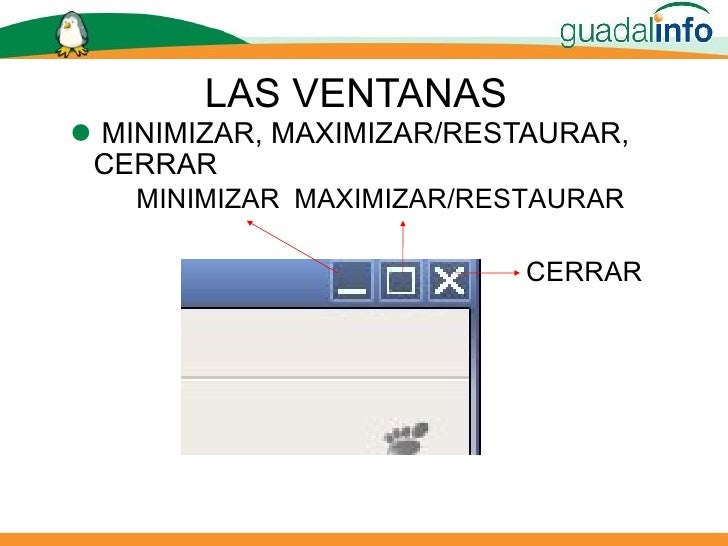 Que Es Minimizar Maximizar Cerrar Y Restaurar Una Ventana