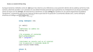 Uso, caracteristicas, sintaxis y ejemplos de c++ | PPTX