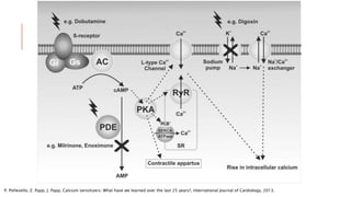 Agentes Inotropicos Inotropicos y vasopresores en choque cardiogenico | PPTX