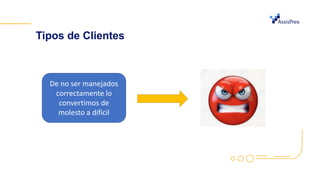 Manejo de clientes dificiles | PPTX