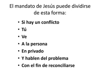 SIETE PASOS PARA RESOLVER LOS CONFLICTOS