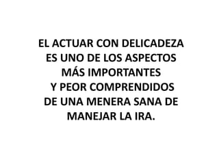 LOS CONFLICTOS SON INEVITABLES, LOS RESENTIMIENTOS SON OPTATIVOS