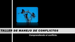 [object Object],TALLER DE MANEJO DE CONFLICTOS 