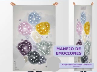 MANEJO DE
EMOCIONES
Marylin Silvana Torres Contreras
Psicóloga
 