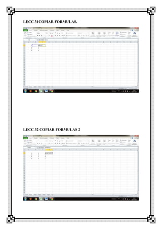 LECC 31COPIAR FORMULAS.
LECC 32 COPIAR FORMULAS 2
 