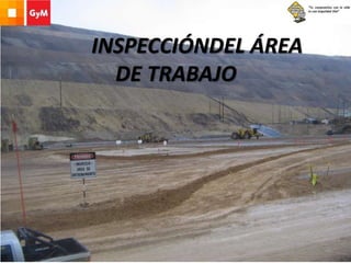 INSPECCIÓNDEL ÁREA
DE TRABAJO
 