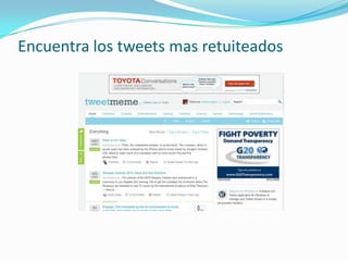 Herramientas que facilitan la búsqueda de información