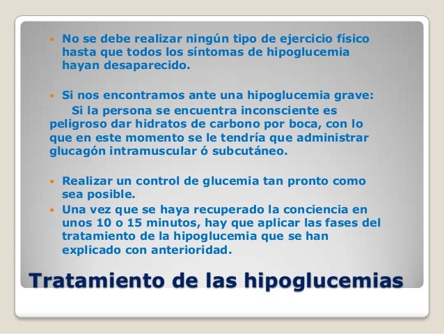 Manejo de hipoglicemia e hiperglicemia Manejo de hipoglicemia e hiperglicemia
