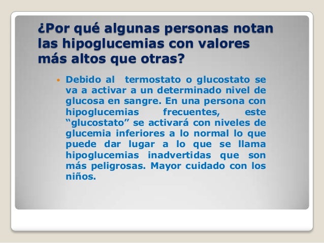 Manejo de hipoglicemia e hiperglicemia Manejo de hipoglicemia e hiperglicemia
