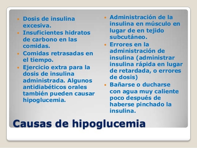 diabetes síntomas hipoglucemia hiperglucemia