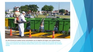 Manejo de la basura en santa cruz | PPTX