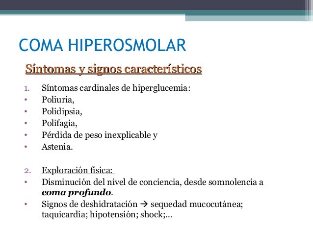 Manejo de las complicaciones agudas de la diabetes Manejo de las complicaciones agudas de la diabetes