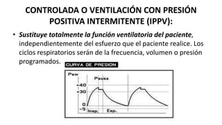 Manejo de la via aerea y ventilacion | PPTX