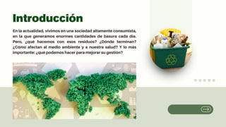 Residuos y su manejo de residuos en el medio ambiente | PDF
