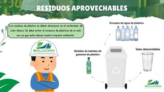manejo de residuos solidos y cuidado del medio ambiente | PDF