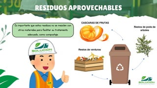 manejo de residuos solidos y cuidado del medio ambiente | PDF