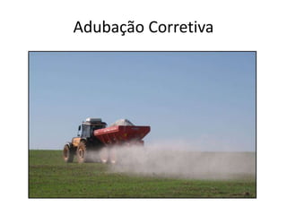 Adubação Corretiva
 