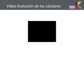 Video Evolución de los celulares
 