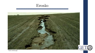 Erosão
Fonte: instituto agro
 