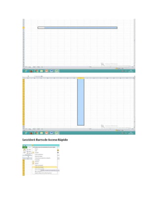 Lección6 BarradeAcceso Rápido
 